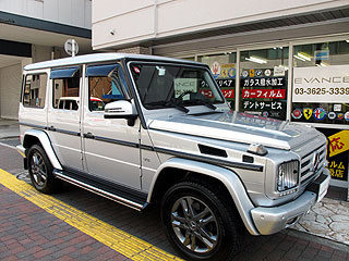 BENZ G550ɃKXR[eBO{Hς݉摜5