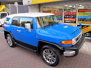 TOYOTA FJN[U[̃A~zB[ɃKXR[eBỎ摜