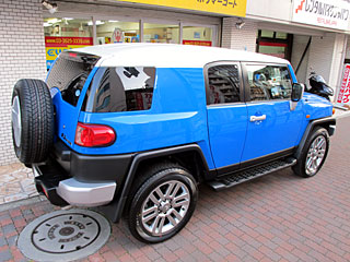 TOYOTA FJN[U[̃A~zB[ɂKXR[eBO{H