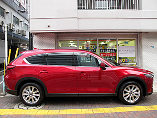 MAZDA CX-8̃A~zB[ɃR[eBOς݉摜