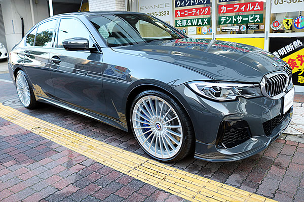 ガラスコーティングされたALPINA D3S側面3