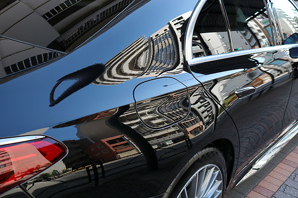 コーティング済みリヤ側面