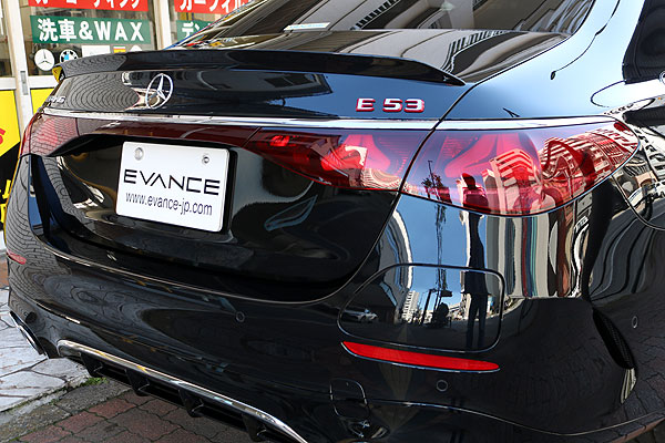 コーティング済みAMG E53リヤパネル