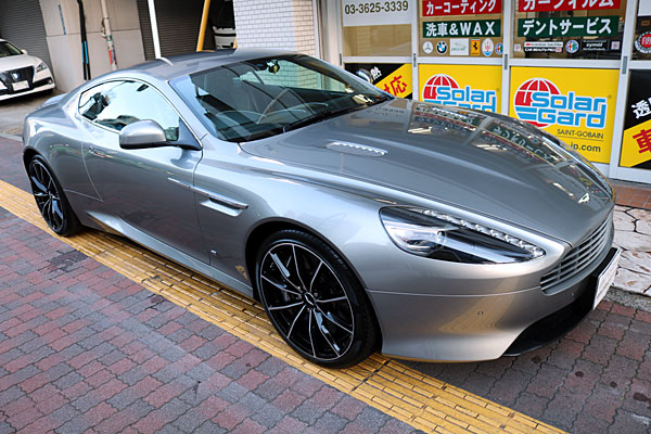 アストンマーティン DB9 GTにガラスコーティングTC-6349施工済み画像2