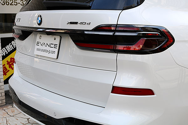 コーティングされたBMW X7リヤ部分-2