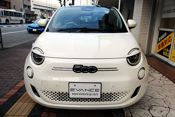 FIAT 500E コーティング施工済み