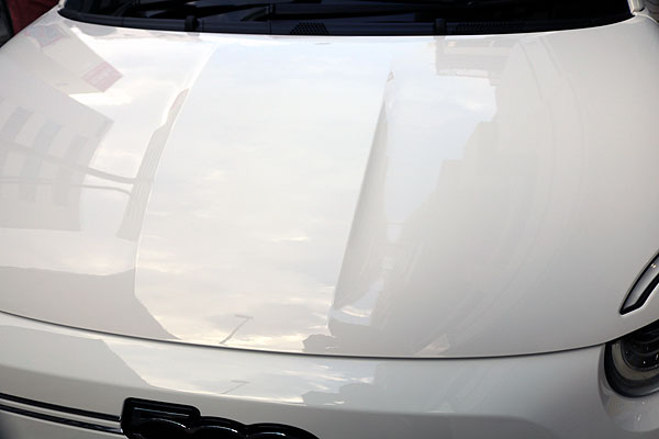 FIAT 500E コーティング施工済み3