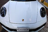 ポルシェ911カレラSにガラスコーティングTC-6349、アルミホィールコーティングの施工事例画像集