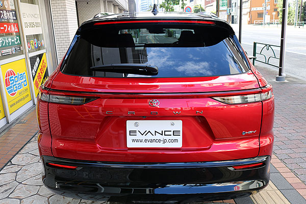 コーティング済みCROWN ESTATE後方からの全体画像