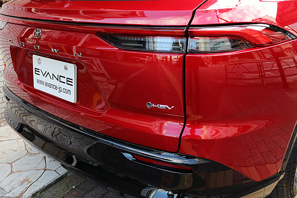 コーティング済みCROWN ESTATEリヤ拡大画像