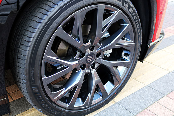 アルミホィール、コーティングしました