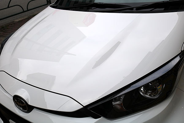 GR YARISにガラスコーティングしました