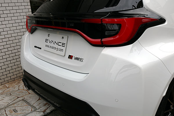 GR YARISにボディコーティング済みリヤ部分2