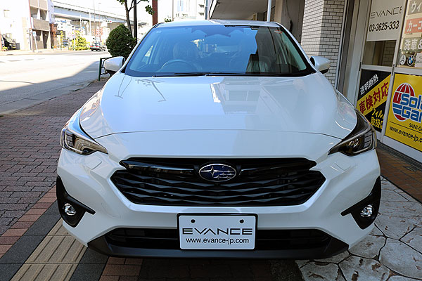 スバル インプレッサにボディコーティングしました