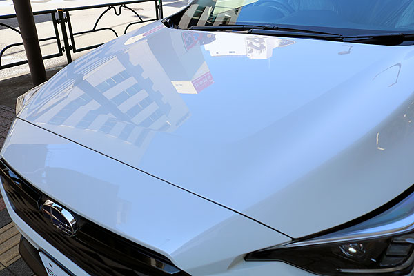 スバル インプレッサにボディコーティングしました3