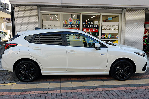 ボディコーティング済み側面全体