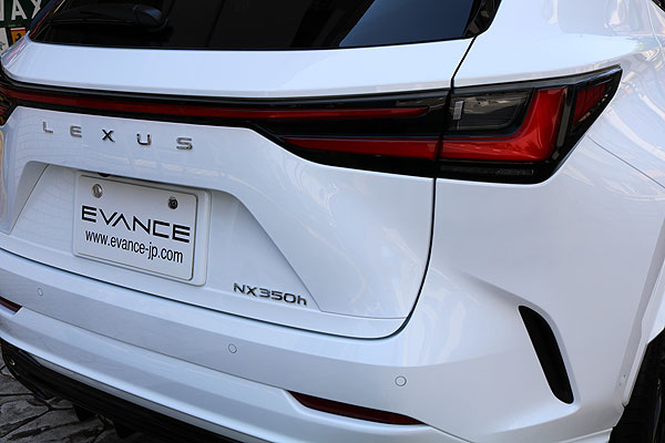 LEXUS NX350h ガラスコーティング済みリヤ画像