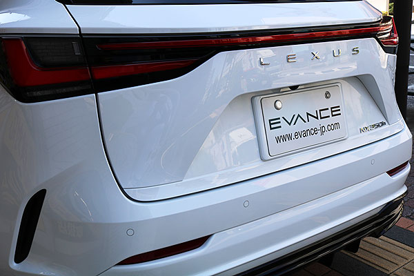 LEXUS NX350h ガラスコーティング済みリヤ画像2