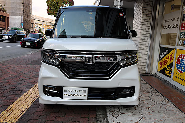 ガラスコーティングされたHONDA N-BOX